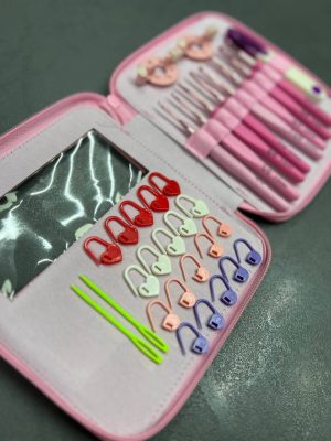 ست قلاب صورتی