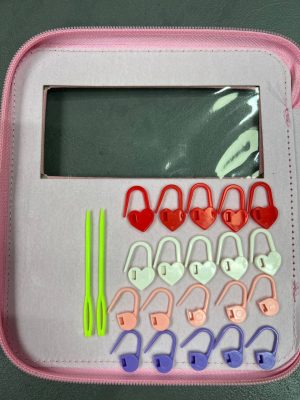 ست قلاب صورتی