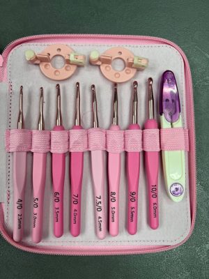 ست قلاب صورتی