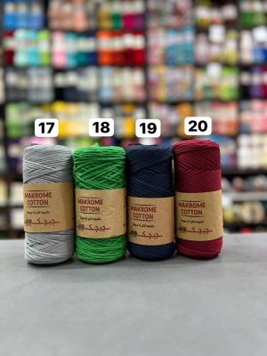 مکرومه کتان 3 سوزنه چیچک