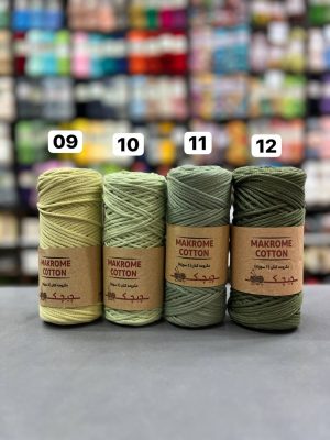 مکرومه کتان 3 سوزنه چیچک